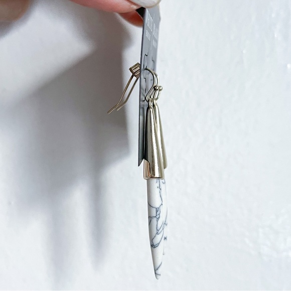 WHITE HOUSE BLACK MARKET Porcupine Spear Dangle Earrings - Picture 4 of 6